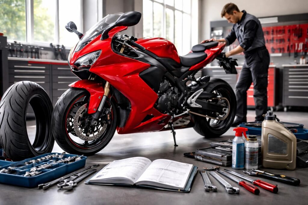 découvrez quel budget prévoir pour l'entretien d'une moto sportive, incluant les coûts de révisions, pièces d'usure et conseils pour optimiser vos dépenses.