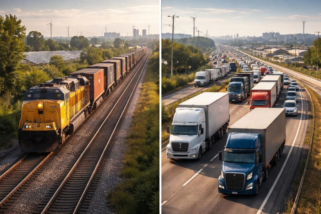 découvrez à quel moment le transport ferroviaire devient plus rentable que le transport par route, en analysant les coûts, avantages et situations clés favorisant le rail.