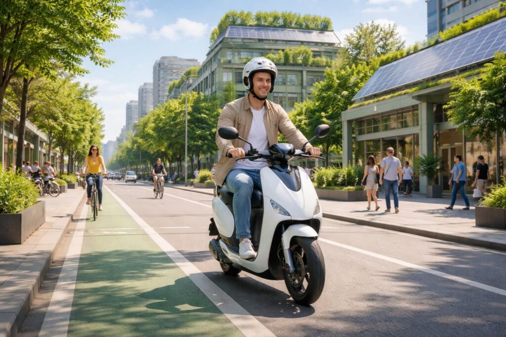 découvrez les avantages d’un scooter électrique en ville : économie, écologie, praticité et facilité de déplacement au quotidien.