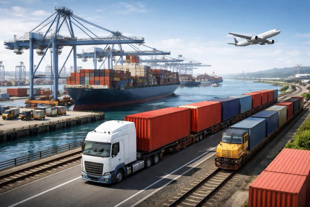 découvrez comment fonctionne le transport multimodal, une solution efficace combinant plusieurs modes de transport pour optimiser la chaîne logistique et réduire les coûts.