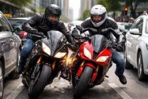 découvrez qui est responsable en cas d’accident en interfile, les règles à respecter et les conséquences juridiques pour assurer votre sécurité à moto.