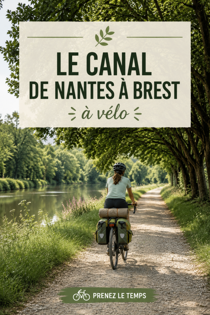 Aperçu du Canal de Nantes à Brest, un chemin idéal pour faire du vélo