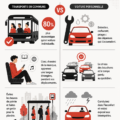 Une femme heureuse prenant les transports en commun, illustrant les avantages du transport public.