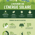 Panneaux solaires sur un toit ensoleillé, symbole d'un avenir énergétique durable.