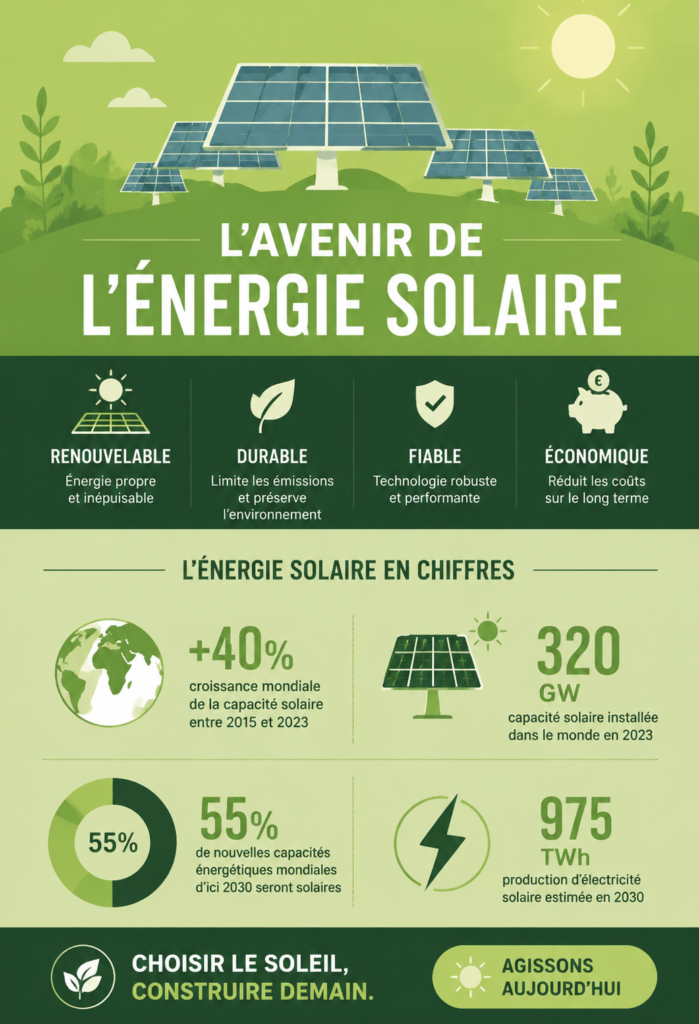 Panneaux solaires sur un toit ensoleillé, symbole d'un avenir énergétique durable.