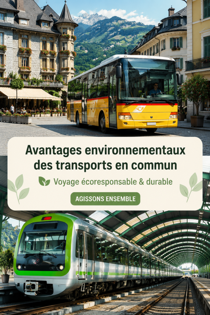 Femme utilisant les transports en commun, symbole de voyage écologique