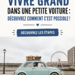 Aperçu d'un intérieur de voiture bien aménagé, optimisant l'espace.