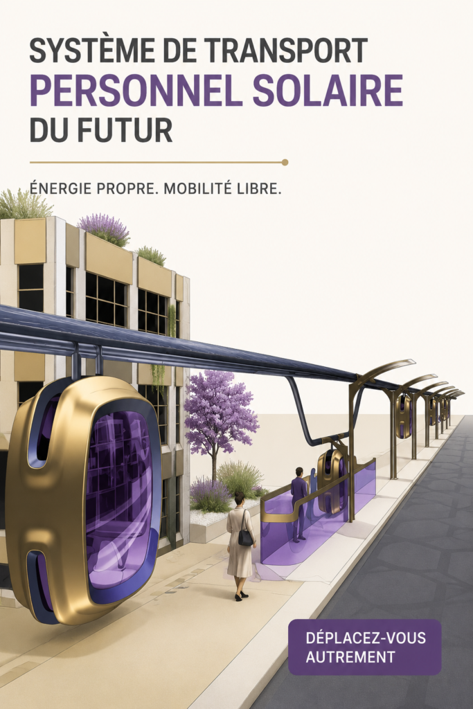 Un système de transport personnel solaire offrant une mobilité durable