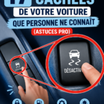Aperçu d'une voiture moderne avec des éléments de contrôle visibles et des gadgets, mettant en avant ses fonctionnalités cachées.