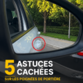 Illustration d'une poignée de voiture montrant différents types et designs modernes.