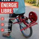 Bicyclette électrique sur une route ensoleillée, symbolisant l'énergie renouvelable et la mobilité verte