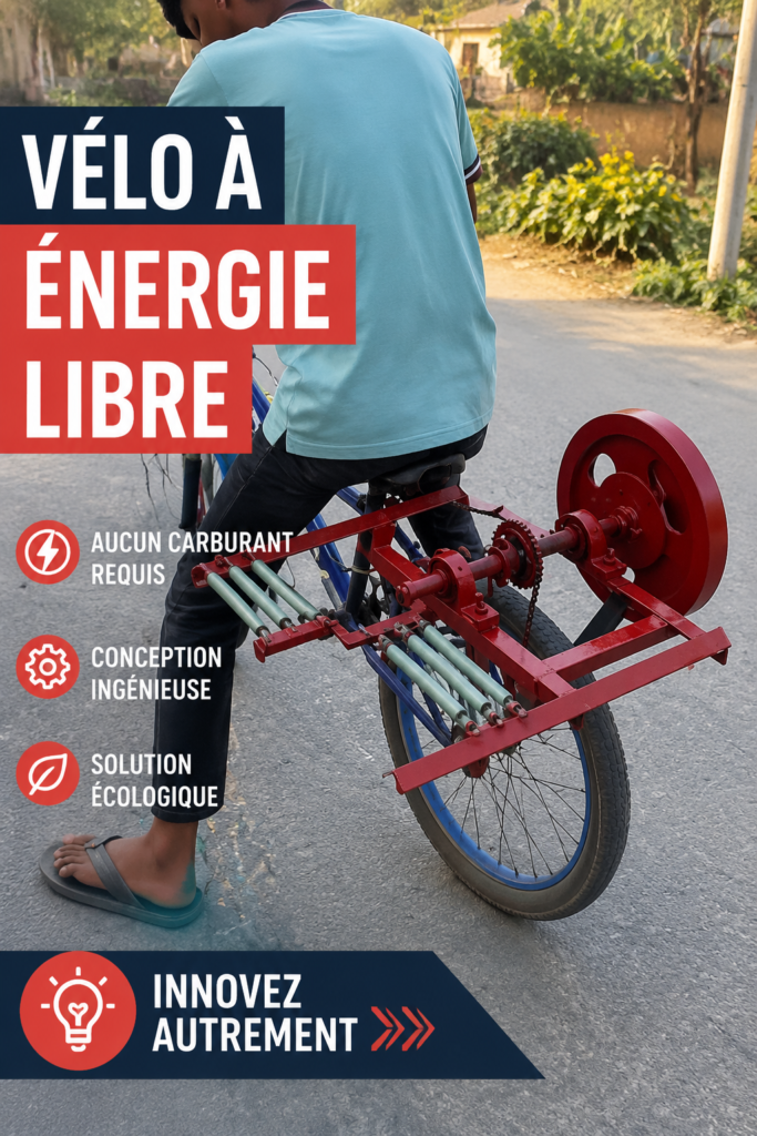 Bicyclette électrique sur une route ensoleillée, symbolisant l'énergie renouvelable et la mobilité verte