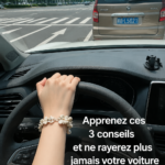 Image d'une voiture brillante sans rayures en extérieur