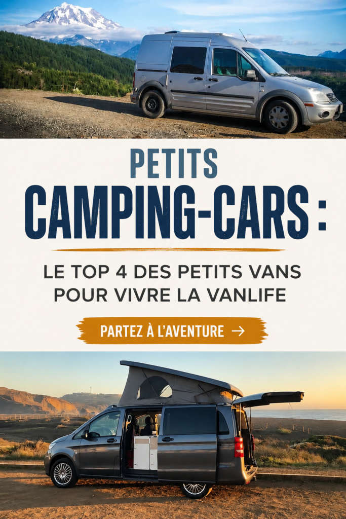 Image de plusieurs fourgonnettes compactes prêtent pour la van life