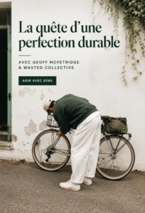 Geoff McFetridge présentant une œuvre durable en milieu artistique.