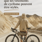 Femme en tenue de cyclisme élégante sur son vélo, illustrant le style et le confort.