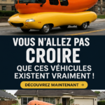 Un véhicule au design futuriste et original sur une route moderne.