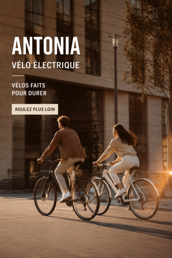 Vélo électrique Antonia de Schindelhauer, un modèle élégant et moderne pour les promenades.