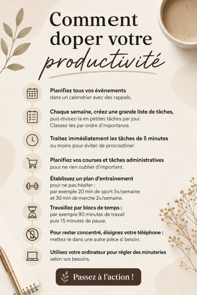 Femme souriante travaillant sur un vélo dans un environnement urbain, illustrant la productivité et l'équilibre avec la nature.