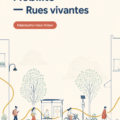 Rues aménagées avec des pistes cyclables et espaces verts pour une meilleure mobilité urbaine