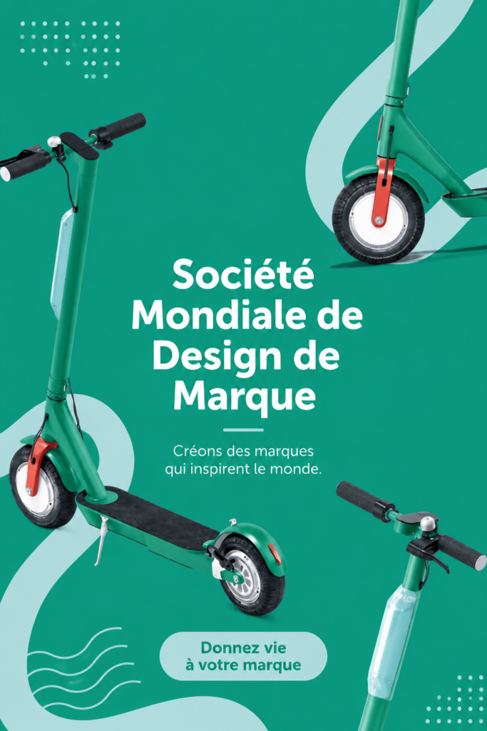 Logo de marque élégant représentant une entreprise moderne