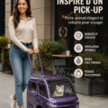 Sac à dos élégant pour animaux inspiré par le design pick-up, parfait pour les voyages