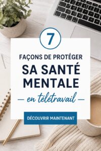 Femme travaillant à domicile dans un environnement apaisant