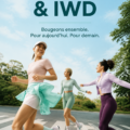 Femme portant une tenue Nike moderne et dynamique, symbole de la mode sportive.