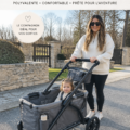 Vélo 2-en-1 Baby Trend, adapté pour les déplacements en ville avec un enfant.