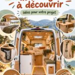 Aménagement intérieur d'un van transformé en espace de vie confortable