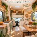 Rénovation moderne d'un van avec un intérieur cosy