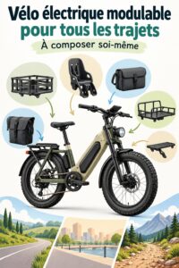 eBike PawkyMo en milieu urbain, parfaitement adapté pour la mobilité moderne.