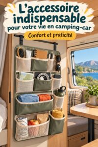 Gadget pratique pour le camping en van, idéal pour les aventures en pleine nature