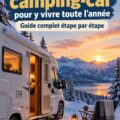 Camping-car isolé prêt pour l'hiver avec chauffage actif