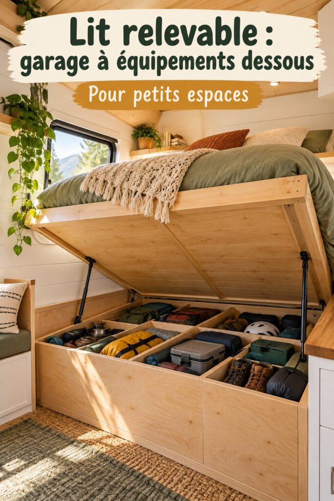 Un vélo avec un espace de rangement pratique et esthétique dessous, adapté pour un milieu urbain.