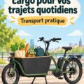 Vélo cargo électrique Junto MetroMule en milieu urbain